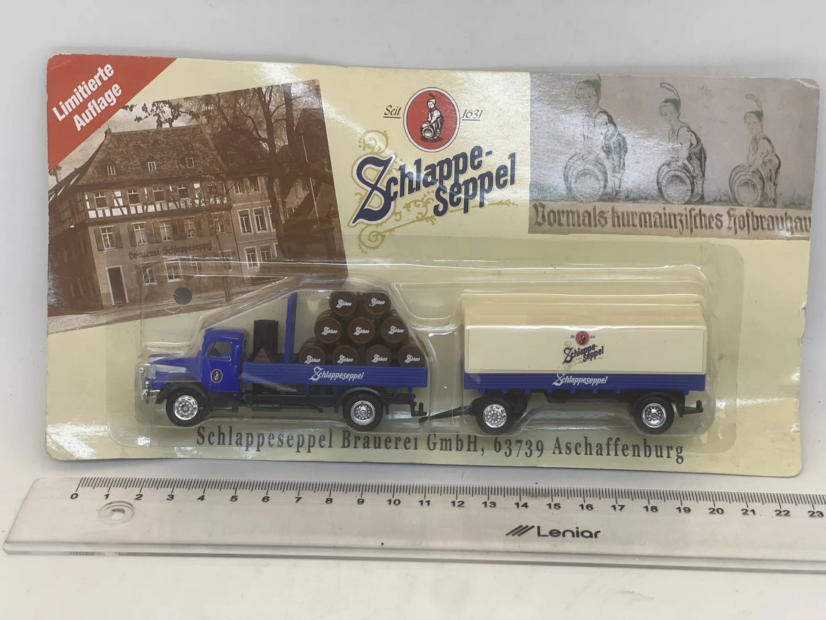 Samochód Ciężarowy Grell 1:87 Schlappesepel Blister Niebieski – zdjęcie 4