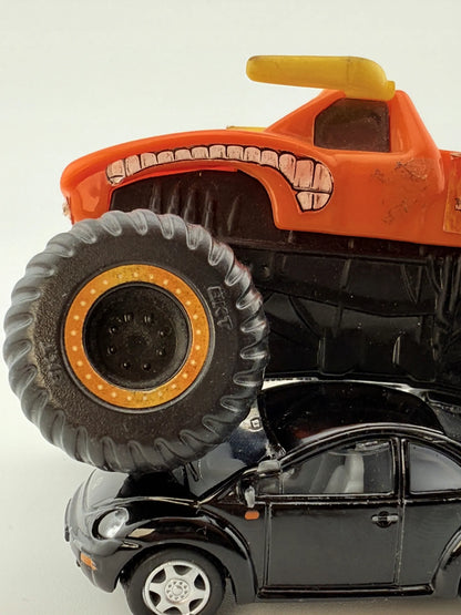 El Toro Loco Monster Jam 2019 Pomarańczowy 1:64 – zdjęcie 4