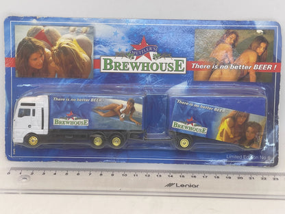 MAN Gefra-Werbung 1:87 BREWHOUSE Blister Biały – zdjęcie 4