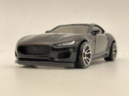 2020 JAGUAR F-TYPE, Hot Wheels 2020, Resoraki, GRX29, Die cast, Czarny 1:64 – zdjęcie 4