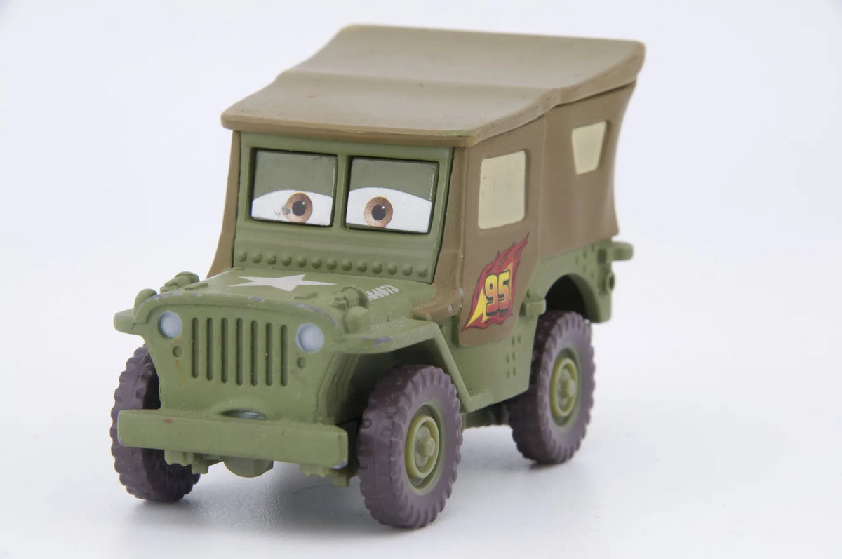 Jeep Disney Zielony 1:55 – zdjęcie 4