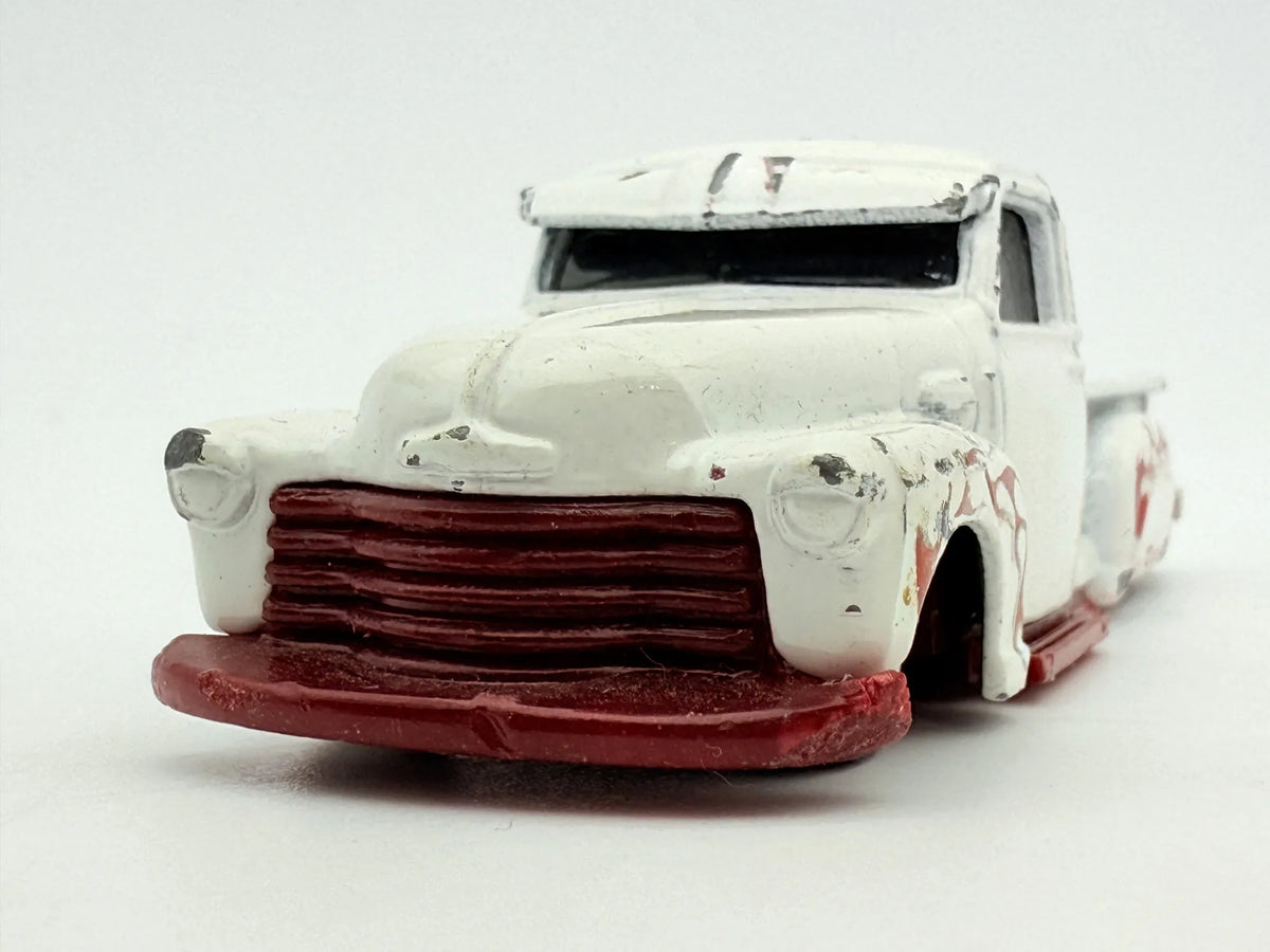 La Troca Hot Wheels Biały 1:64 – zdjęcie 4