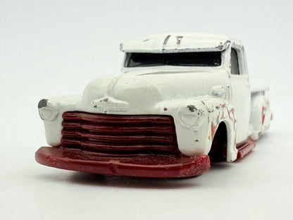 La Troca Hot Wheels Biały 1:64 – zdjęcie 4