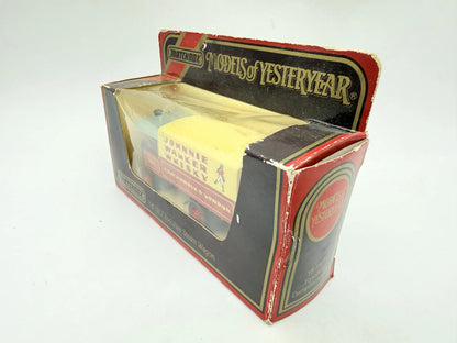 1917 YORKSHIRE STEAM WAGON, Matchbox 1986, Made in Macau, Die cast Y8, 1:64 – zdjęcie 4