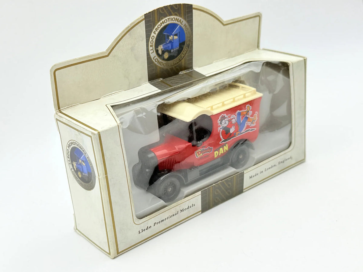 Dan Promotional Model Lledo Czerwony 1:43 Made in England – zdjęcie 4