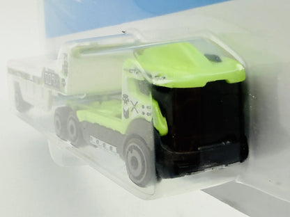 Racing Convoy Hot Wheels 2025 1:64 Ciężarówka Blister Zielony – zdjęcie 4
