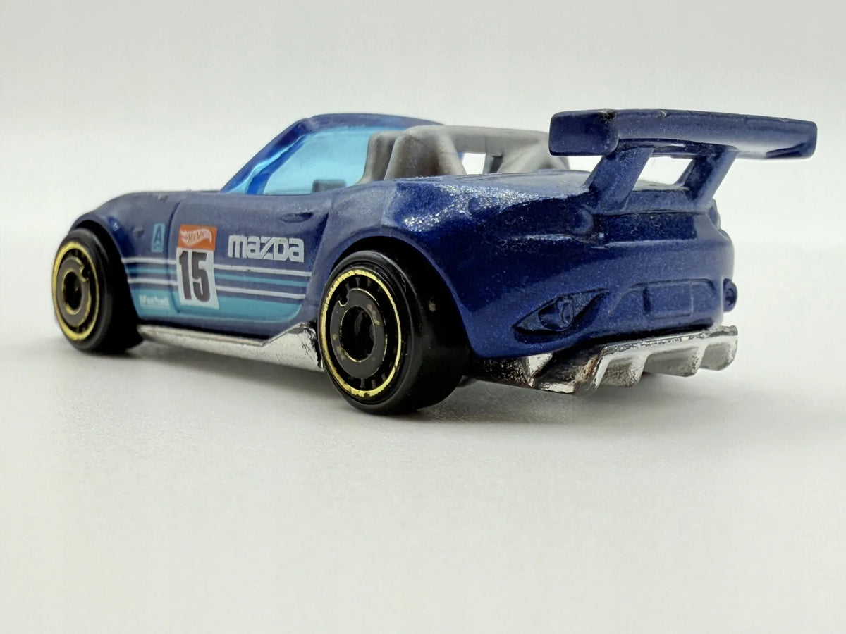 Mazda Mx-5 Hot Wheels 2015 Niebieski 1:64 – zdjęcie 4