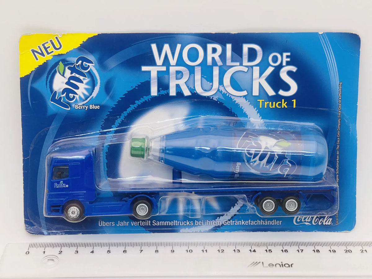 Mercedes-Benz Actros Hermey GMBH 1:87 Ciężarówka Promocyjna Fanta Blister – zdjęcie 4