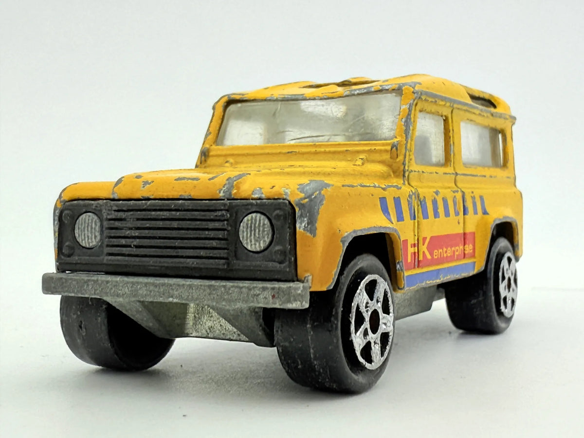 Land Rover Majorette Żółty 1:60 – zdjęcie 4