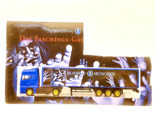 MAN TRUCK Grell 1:87 Blister Hofbräu München Die Faschings-Gaudi auf Rädern