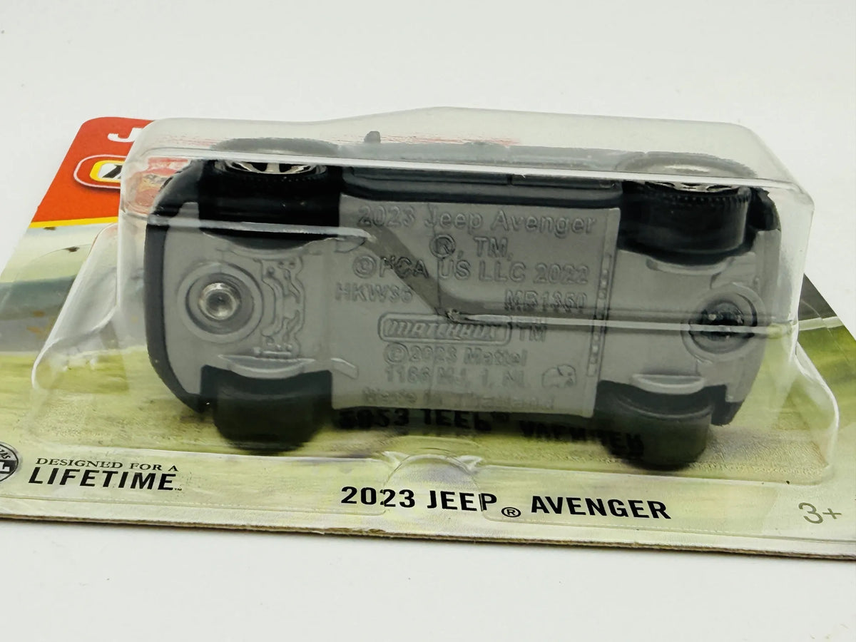 Jeep Avenger Hot Wheels 2024 Superfast 1:64 Blister Niebieski – zdjęcie 5