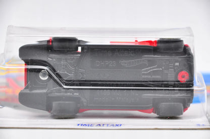 Time Attaxi Hot Wheels 2023 Czerwony 1:64 – zdjęcie 5