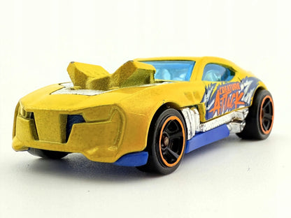 Twinduction Hot Wheels 2010 Żółty 1:64 – zdjęcie 5