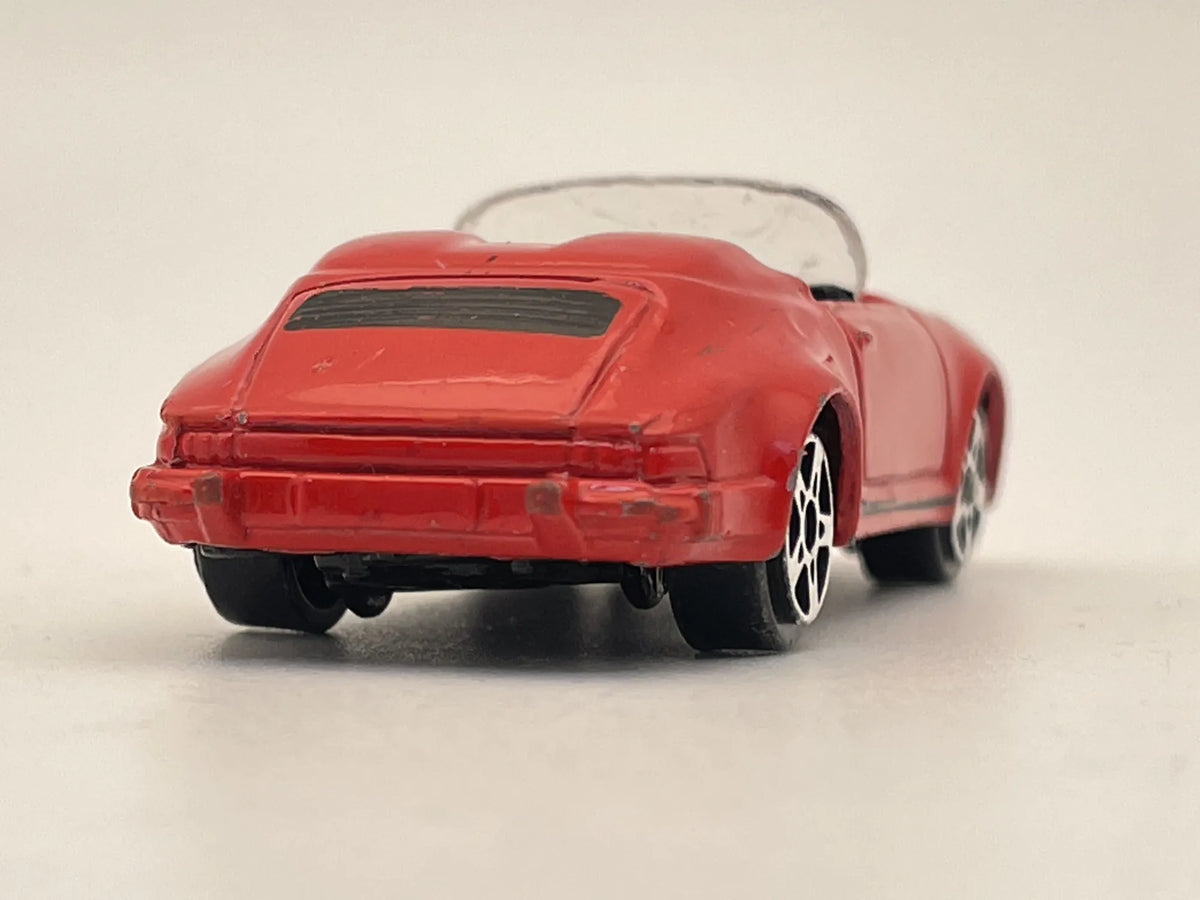 Porsche 911 Speedster Cabrio, Maisto, Resoraki, Die cast 1:64, Czerwony – zdjęcie 5