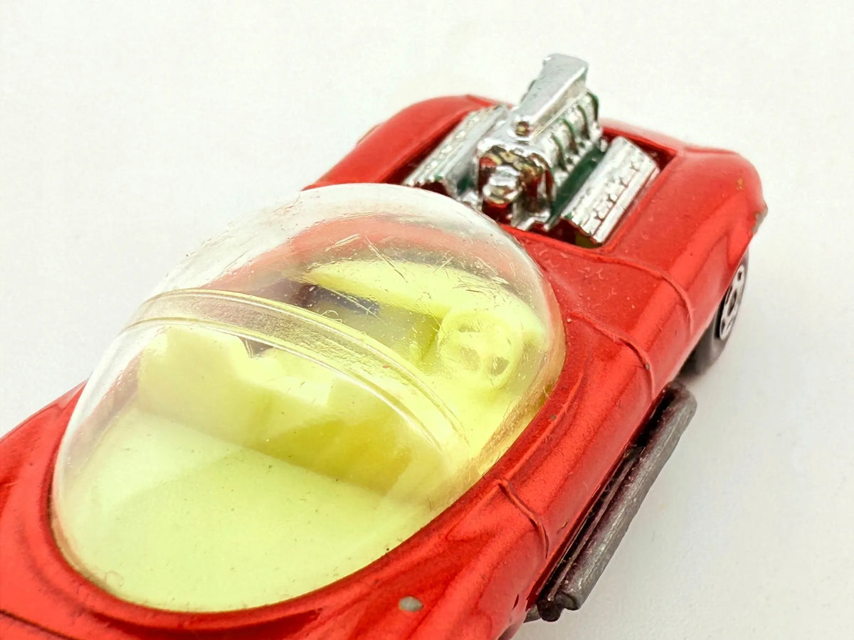 HOT ROD DRAGUAR Matchbox 1970 Czerwony 1:64 Made in England – zdjęcie 5