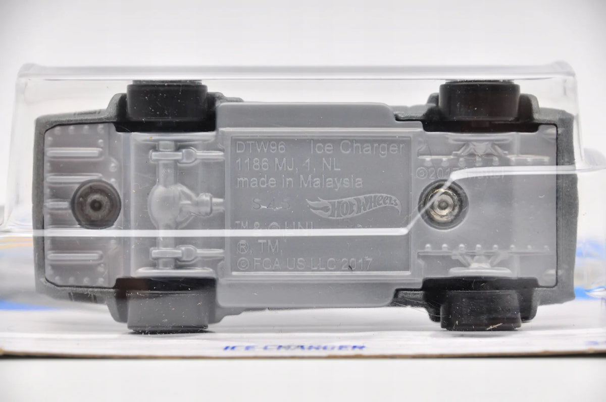 ICE CHARGER, Hot Wheels, Resoraki, Die cast Htb34-N521, Szary, 1:64 – zdjęcie 5
