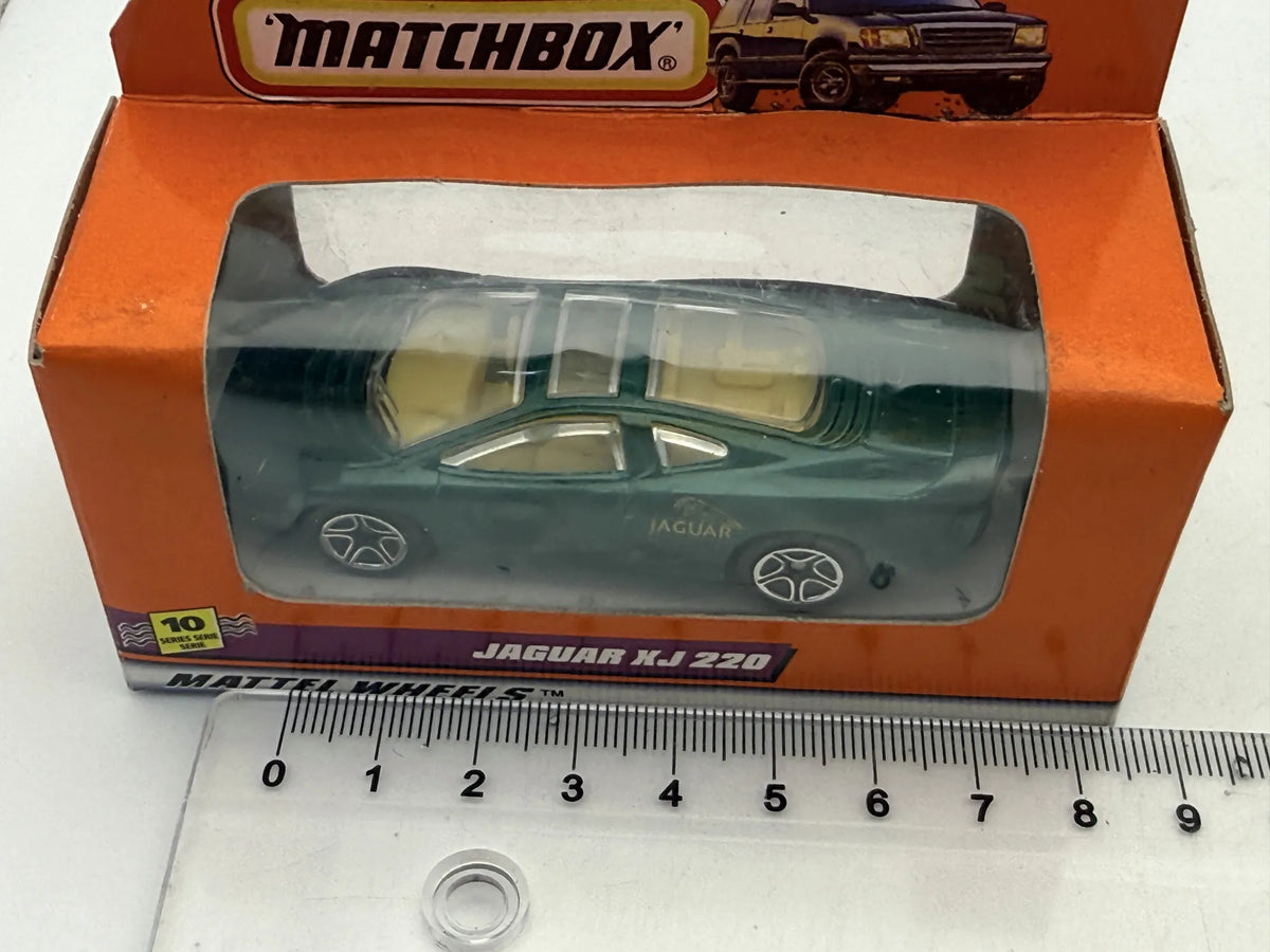 JAGUAR XJ220 Matchbox 1998 Zielony 1:64 – zdjęcie 5