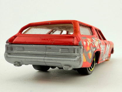 '70 Chevelle Mainline Hot Wheels 2008 Czerwony 1:64 – zdjęcie 5