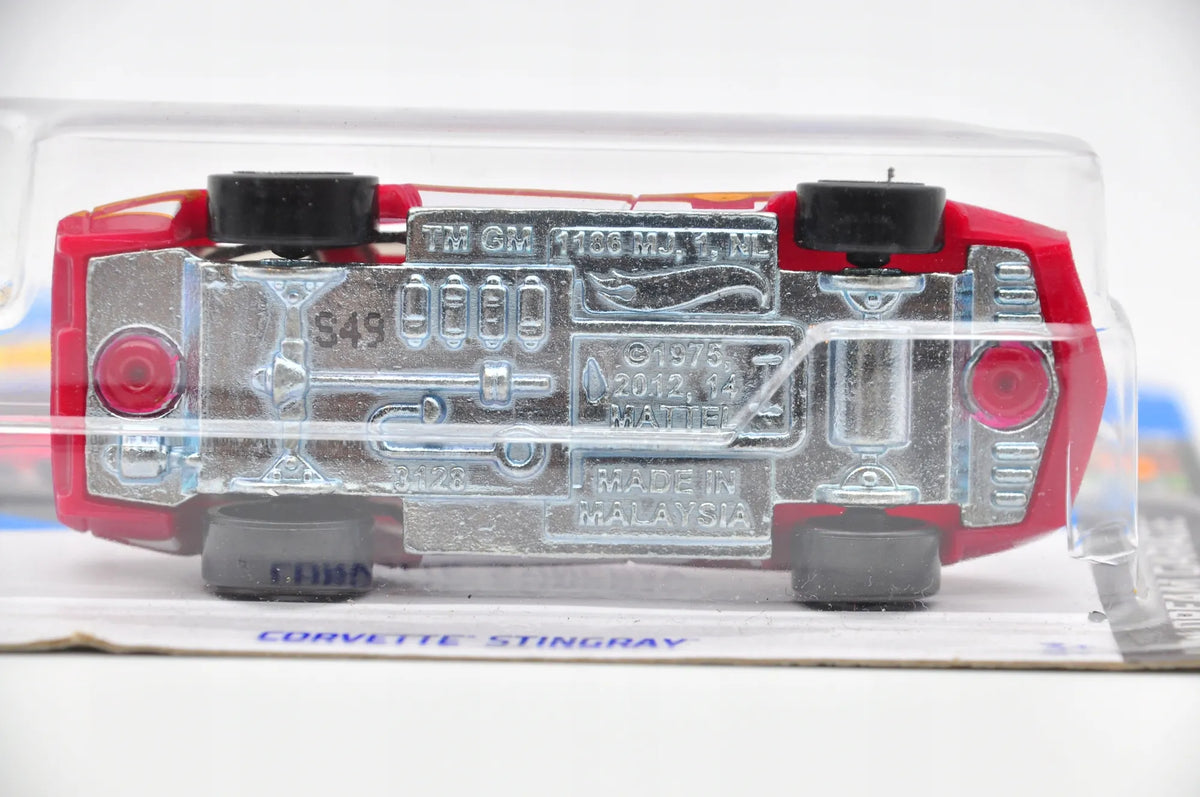 CORVETTE STINGRAY, Hot Wheels 2024, Resoraki, Die cast HTB52-N521, 1:64 – zdjęcie 5