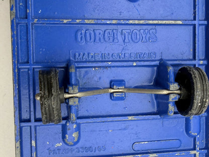 DROPSIDE TRAILER Corgi '80 Niebieski 1:43 Made in United Kingdom – zdjęcie 5