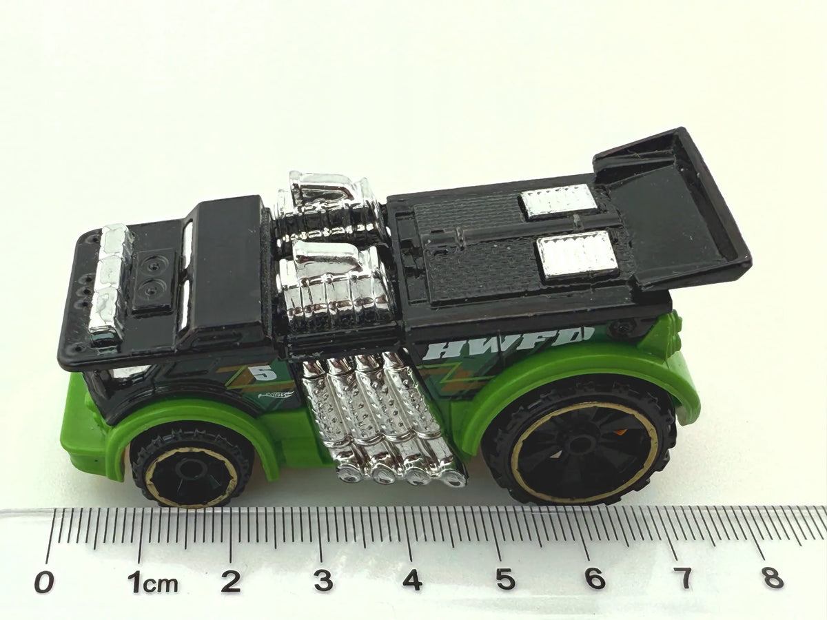 Backdrafter Hot Wheels 2014 Zielony 1:64 – zdjęcie 5