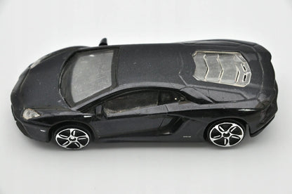 Lamborghini Aventador Lp700-4 Bburago Czarny 1:45 – zdjęcie 5