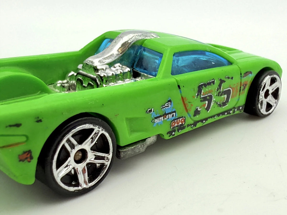 Bedlam Hot Wheels Zielony 1:64 – zdjęcie 5