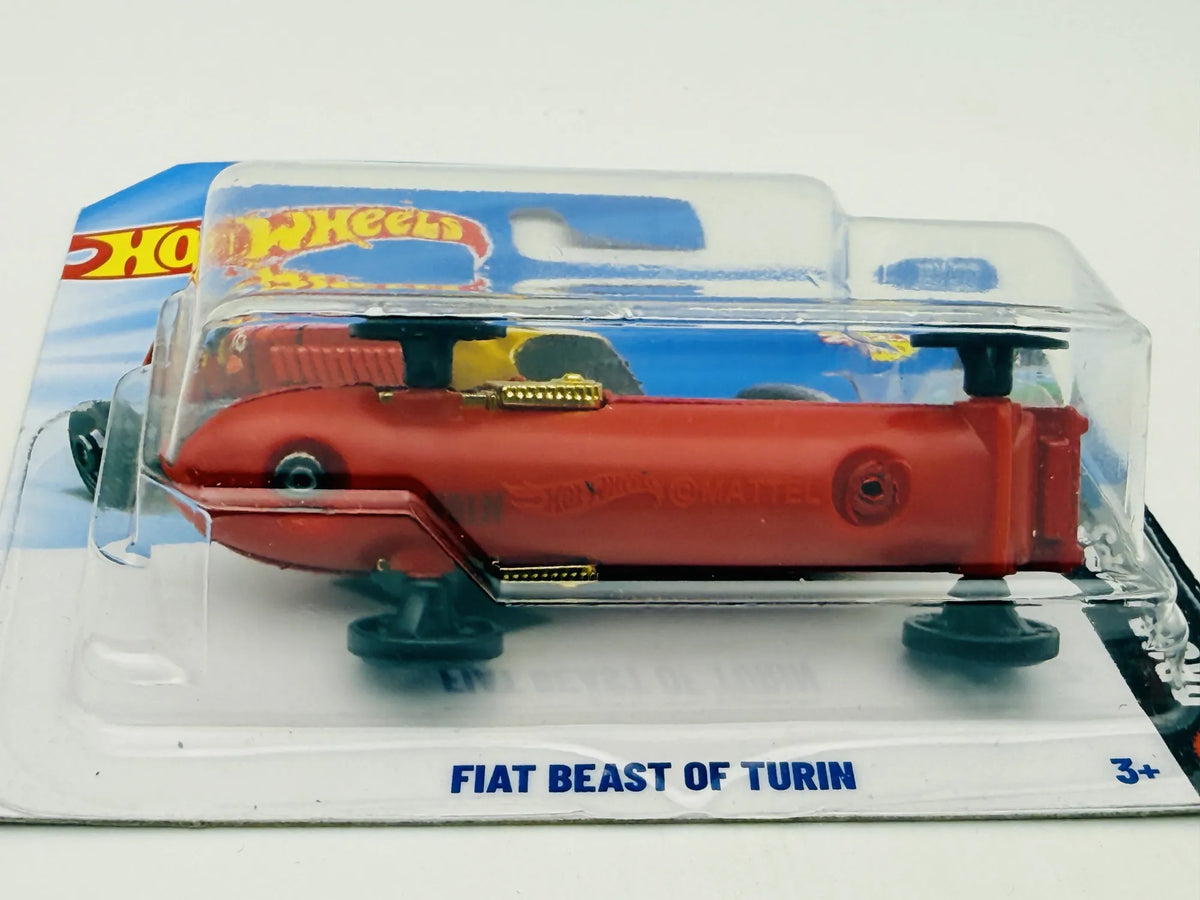 Fiat S76 Hot Wheels 2026 Drop Tops 1:64 76 Blister Czerwony – zdjęcie 5