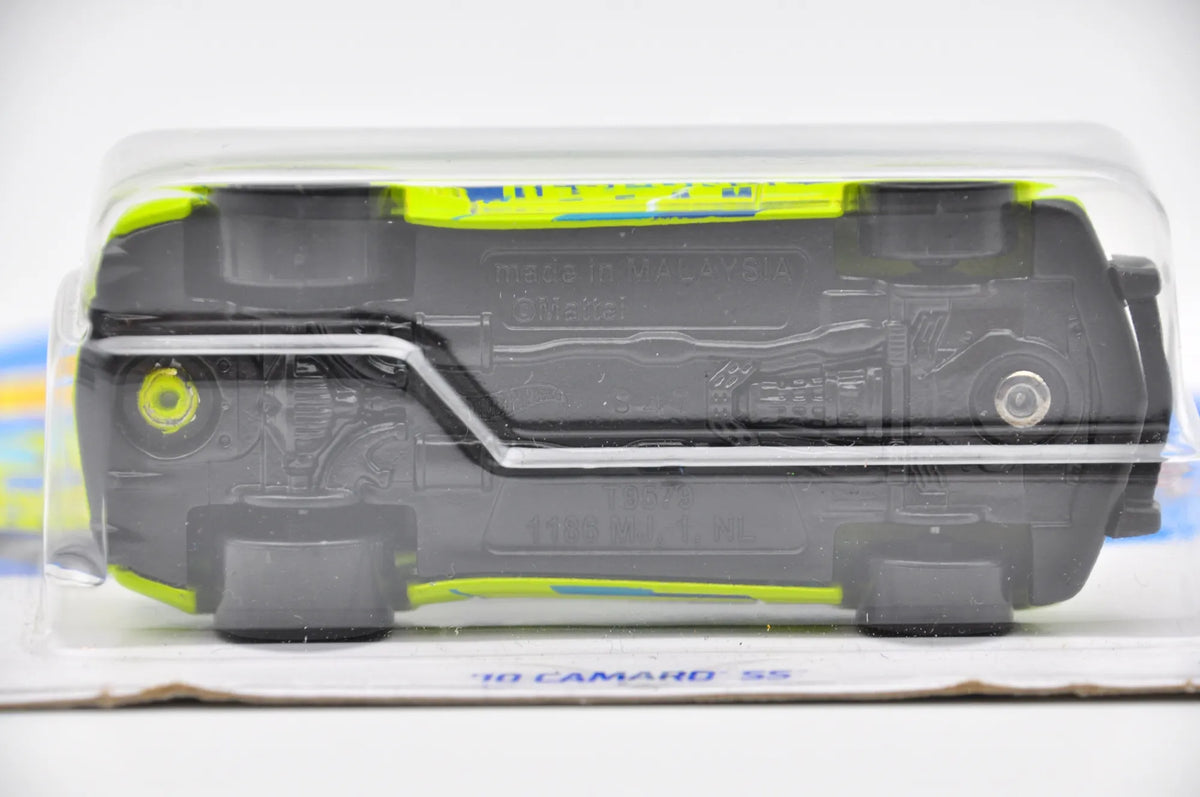 CAMARO SS HW FIRST RESPONSE Hot Wheels 2024 Limonkowy 1:64 – zdjęcie 5