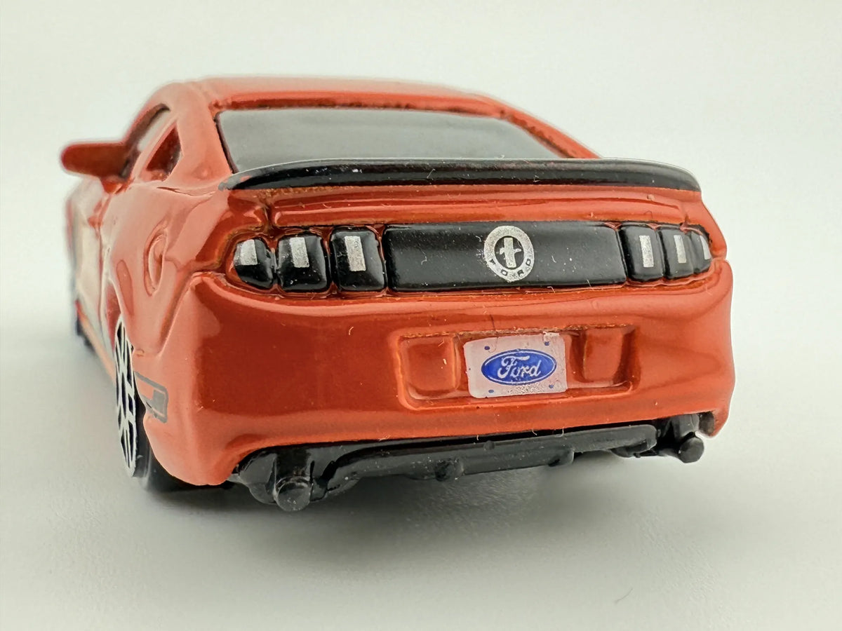 FORD MUSTANG BOSS 302, Maisto, Die cast 12102, Pomarańczowy, 1:64, Resoraki – zdjęcie 5