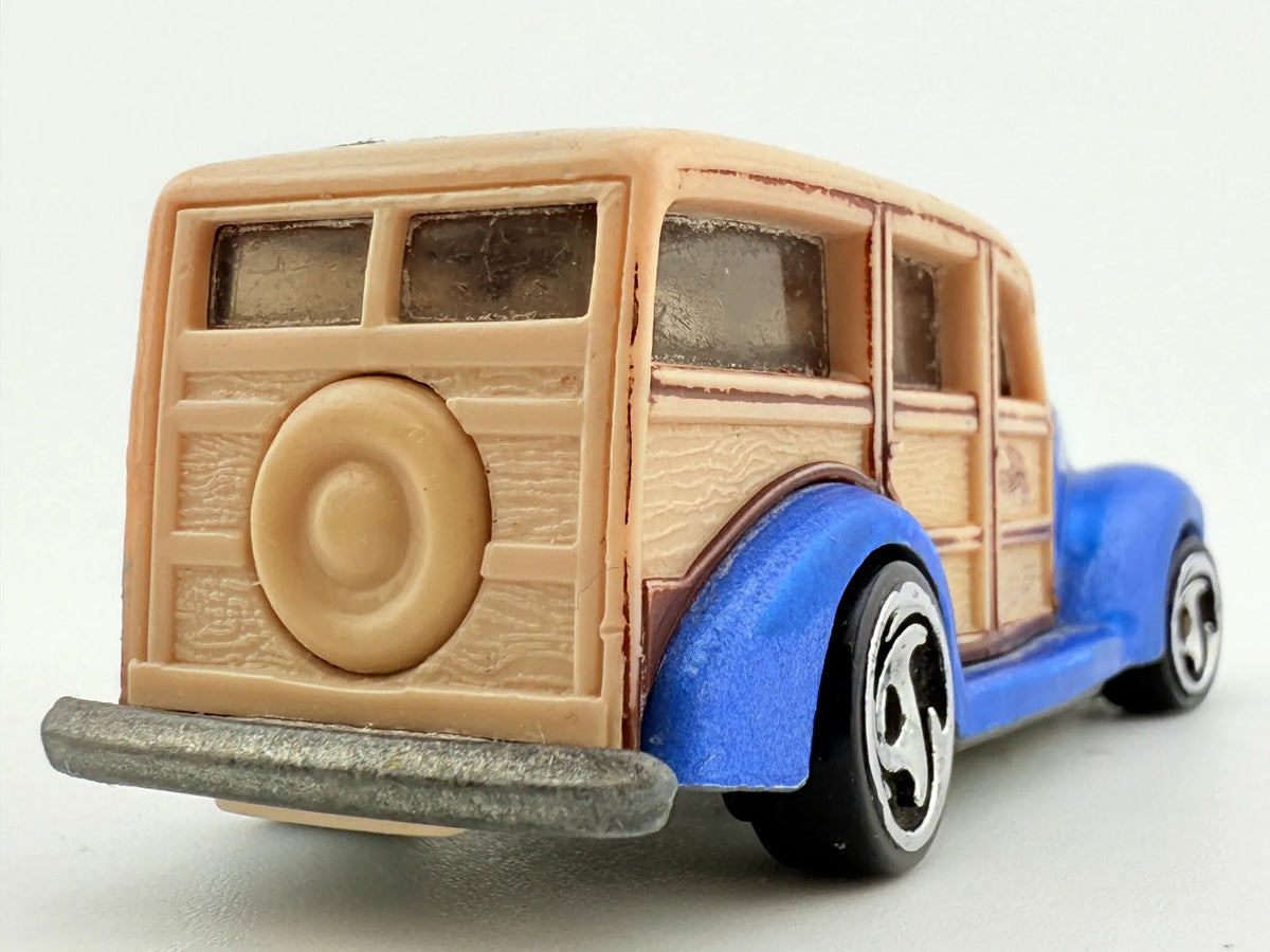 Wagon Hot Wheels Niebieska 1:64 – zdjęcie 5