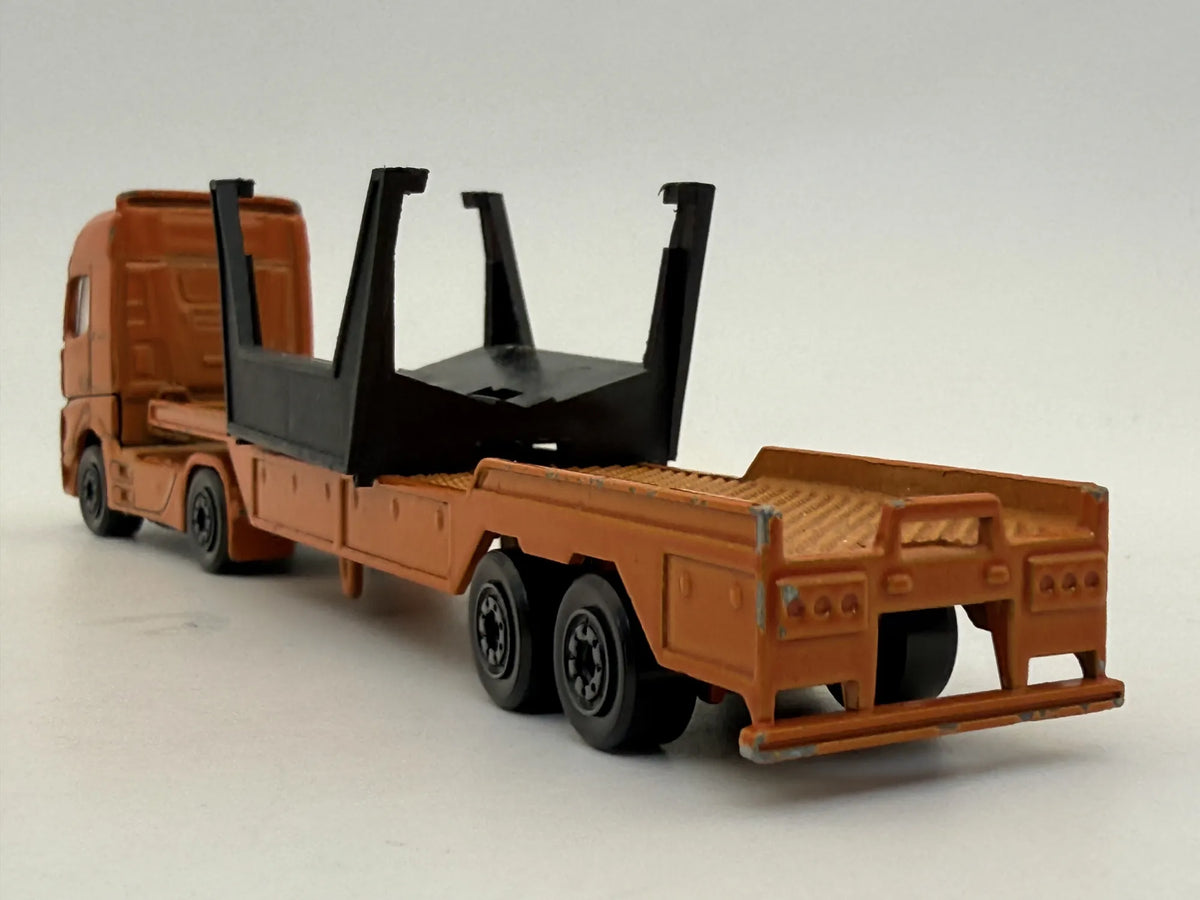 Ciężarówka MERCEDES-BENZ ACTROS Majorette 1992 Pomarańczowy 1:87 – zdjęcie 5