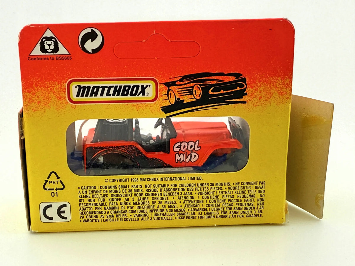 JEEP 4X4, Matchbox, Resoraki, Die cast 11125, Czerwony, 1:64 – zdjęcie 5