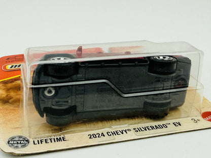 Chevrolet Silverado EV Hot Wheels 2024 Superfast 1:64 Pickup Blister – zdjęcie 5