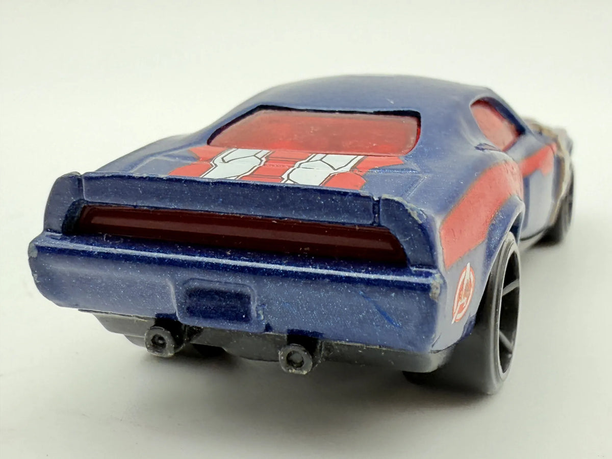 MARVEL CAPTAIN AMERICA CAR, Hot Wheels 2013, Die cast BDM73 H51, 1:64 – zdjęcie 5