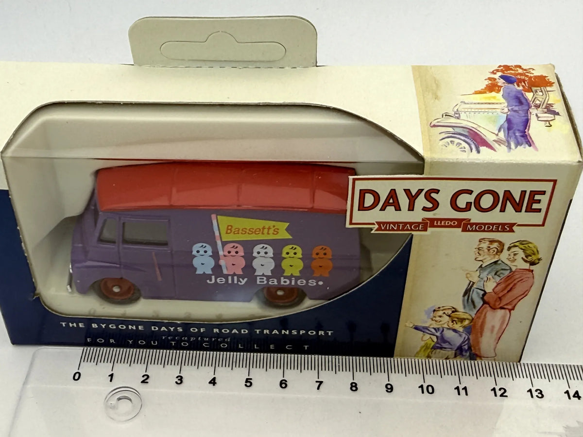 BASSETT'S JELLY BABIES Days Gone Lledo 2002 Fioletowy 1:43 – zdjęcie 5