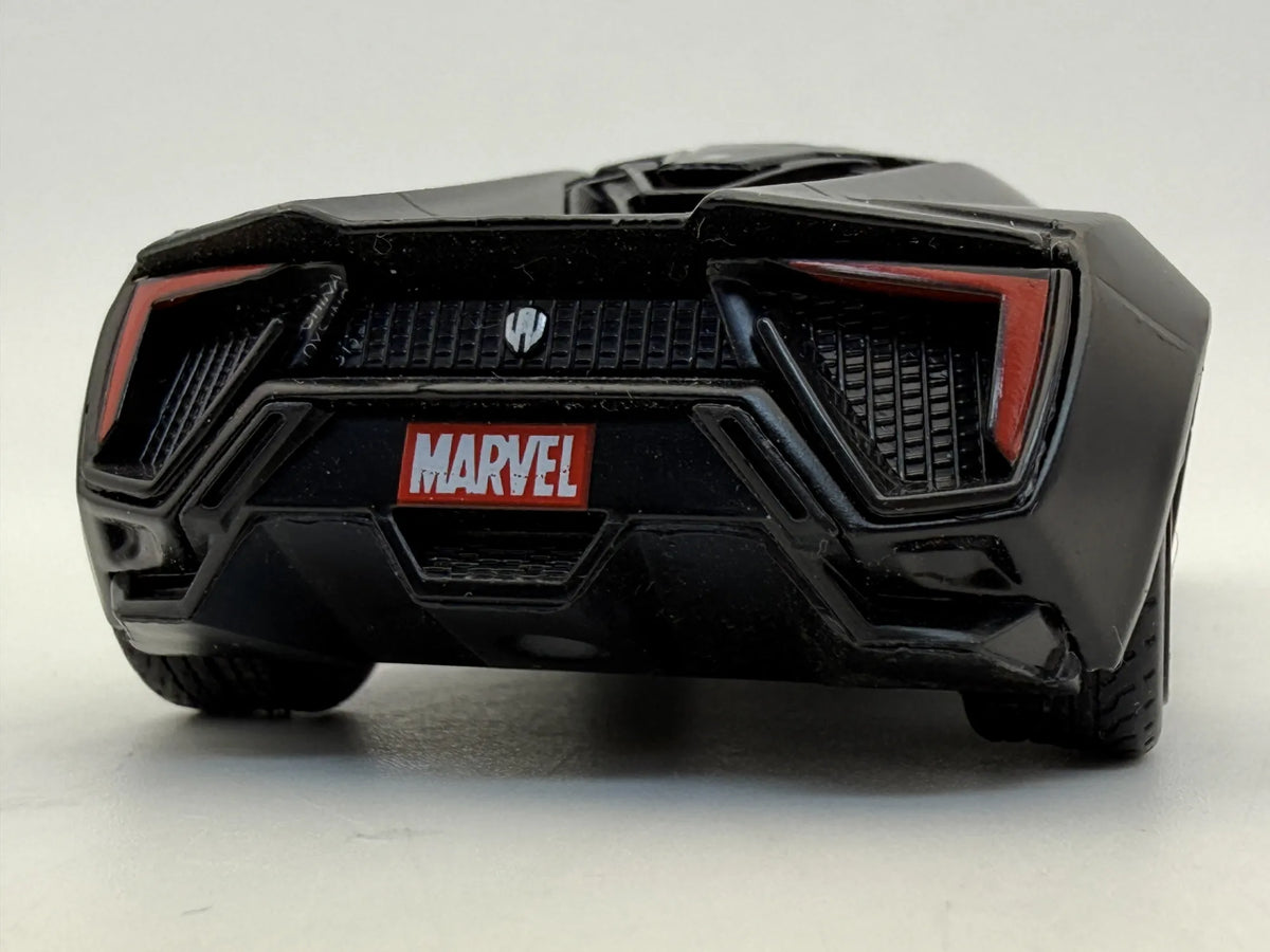 LYKAN HYPERSPORT MARVEL AVENGERS, Jada Toys, Die cast, Czarny 1:32 Resoraki – zdjęcie 5