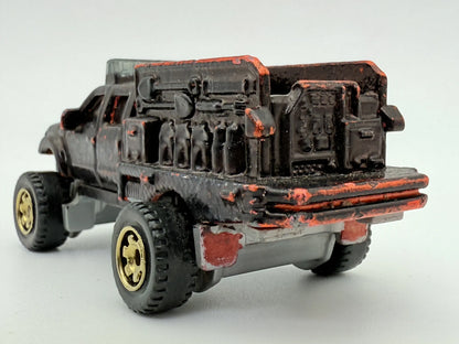 FORD F-350 SUPER DUTY SUPERLIFT, Matchbox 2011, Die cast MB837, Czarny 1:78 – zdjęcie 5