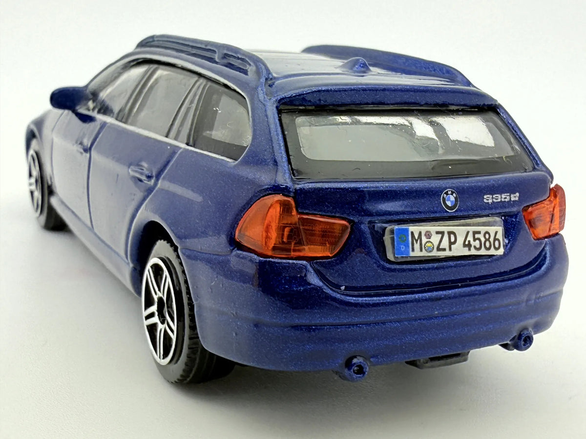 Bmw 3 Series Touring Bburago Ciemnoniebieski 1:43 – zdjęcie 5