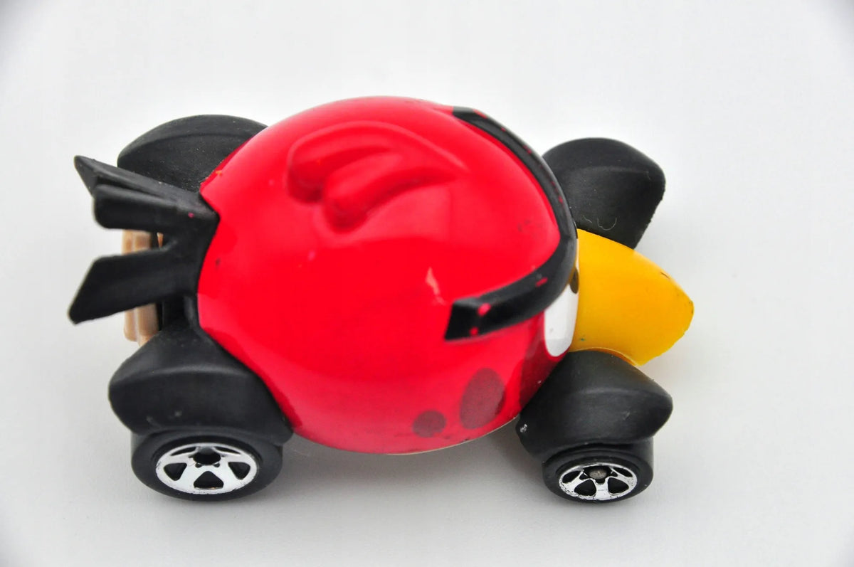 ANGRY BIRDS CAR, Rovio, Mattel 2012, Resoraki, Die cast V5355 Czerwony 1:64 – zdjęcie 5