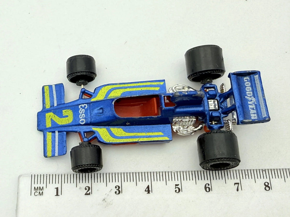 Formuła 1, Esso 2, Goodyear, Playart, Die cast, Resoraki, Niebieski, 1:64 – zdjęcie 5