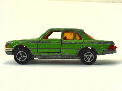 MERCEDES 450 SE, Majorette, Made in France, Die cast No. 209, Zielony, 1:60 – zdjęcie 5