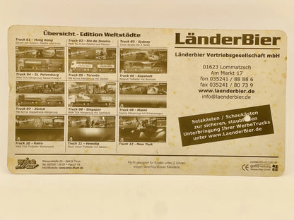 Man Tga Tieflader Werbewand Grell 1:87 LanderBier Edition Weltstädte Kairo – zdjęcie 5