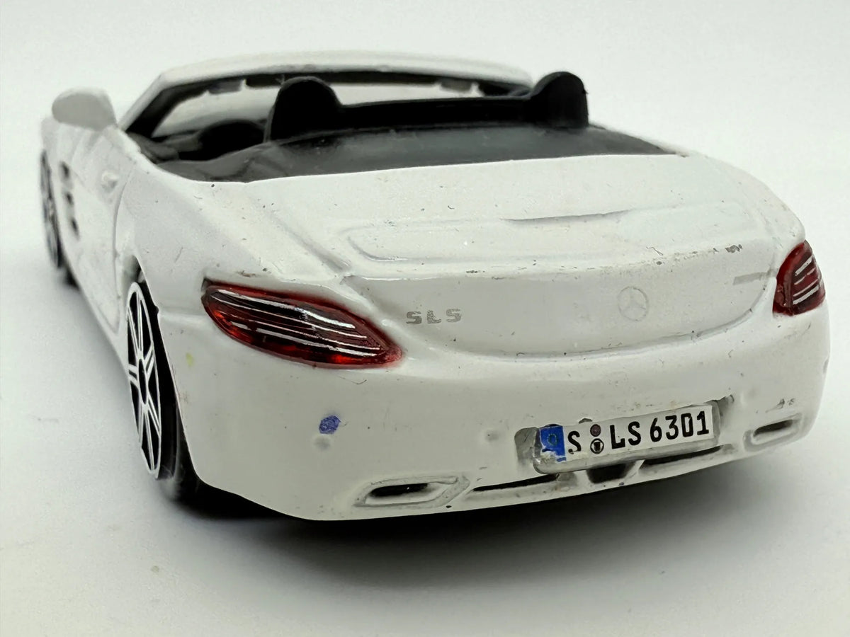 Mercedes-Benz Sls Amg Roadster Bburago Biały 1:43 – zdjęcie 5