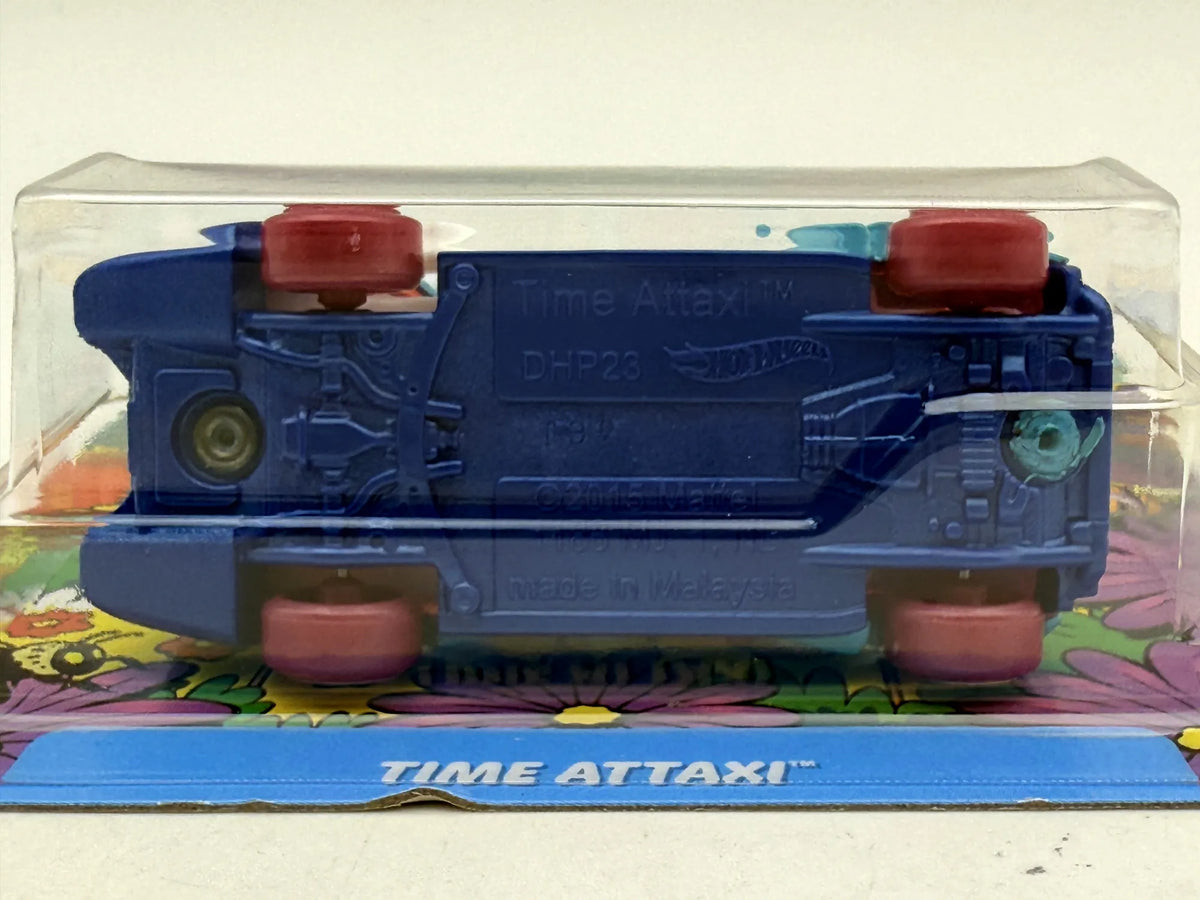 TIME ATTAXI Spring Series Hot Wheels 2023 Niebieski 1:64 – zdjęcie 5