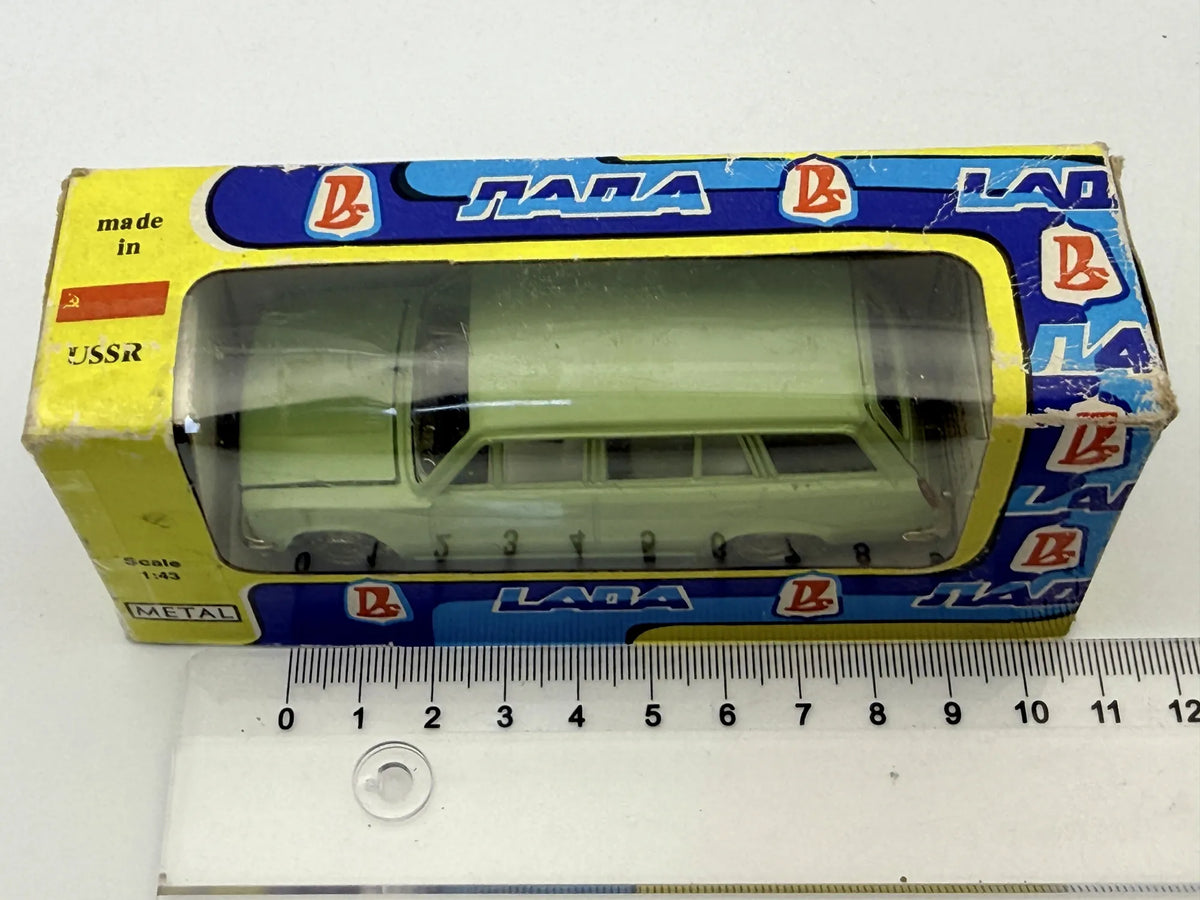 ŁADA WAS 2102 KOMBI Żyguli Agat Zielony 1:43 Made in ZSRR – zdjęcie 5