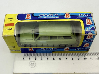 ŁADA WAS 2102 KOMBI Żyguli Agat Zielony 1:43 Made in ZSRR – zdjęcie 5