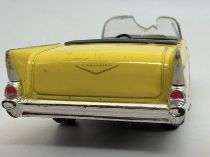 1957 CHEVROLET BEL AIR CONVERTIBLE, Welly, NO.42357, Żółty, 1:40, Resoraki – zdjęcie 5
