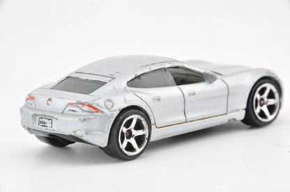 Fisker Karma, Matchbox 2010, Die cast Resoraki, Srebrny, 1:64 – zdjęcie 5