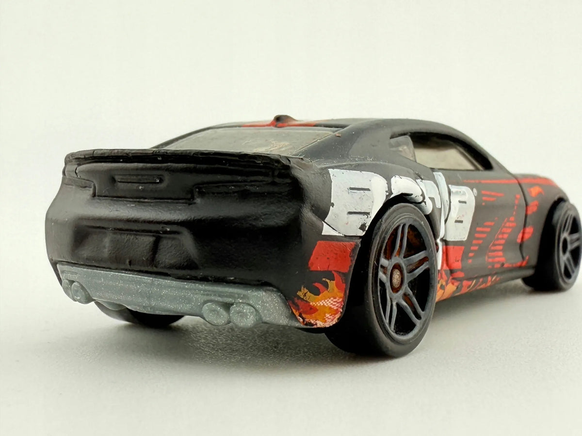 2016 Camaro Ss Hot Wheels 2016 Czarny 1:64 – zdjęcie 5